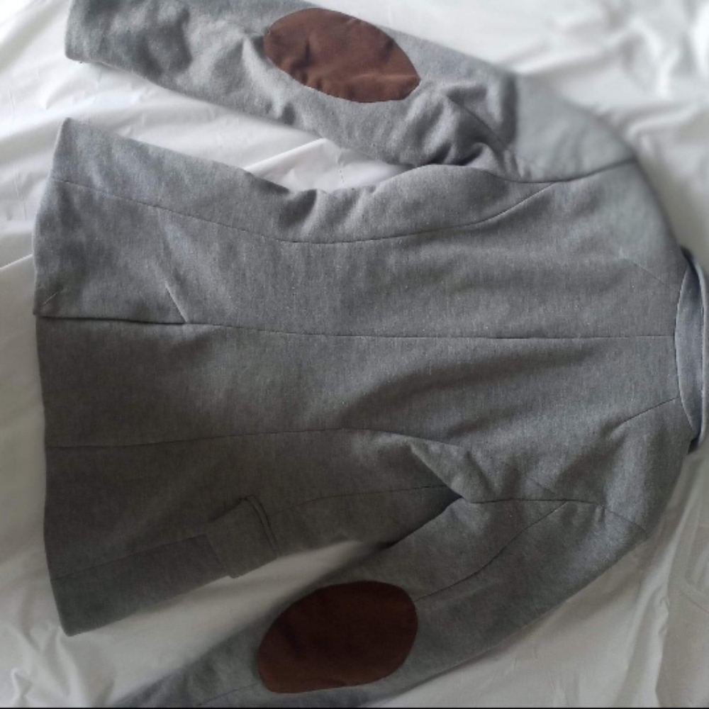 Gray blazer jacket - Picture 2 of 3